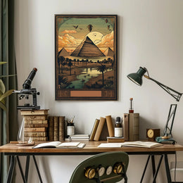 Egyptian Sunset Poster
