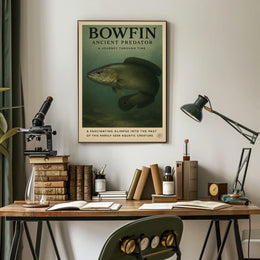 Bowfin Ancient Predator Poster