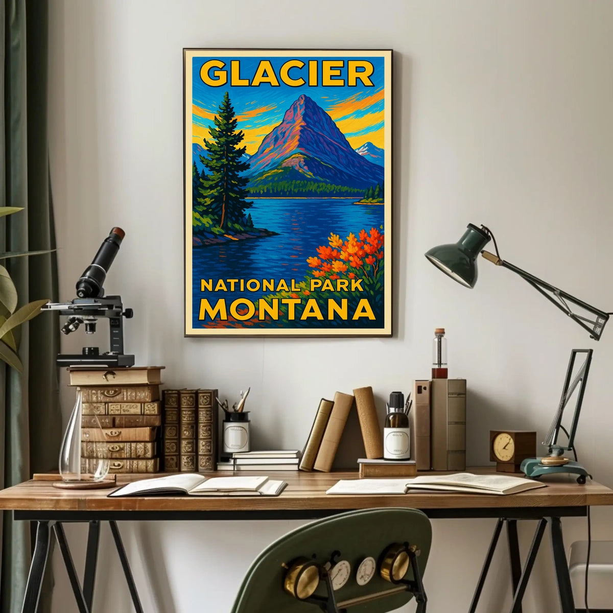 Glacier National Park Montana Poster