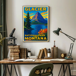 Glacier National Park Montana Poster