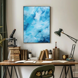 Abstract Ice Formations Abstract Poster