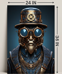 Steampunk Visionary Poster PosterGoat