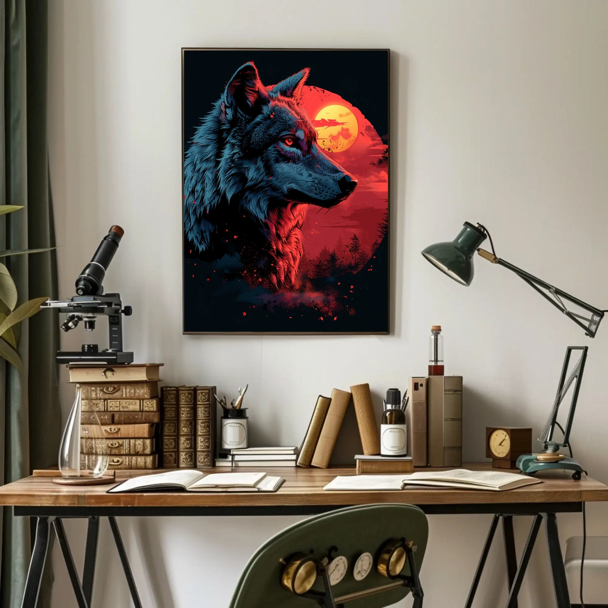 The Lone Wolf Poster