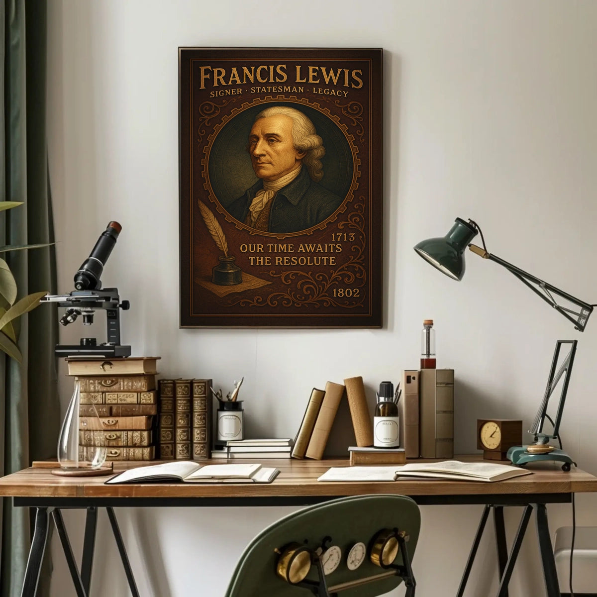 Francis Lewis Signer and Statesman Poster