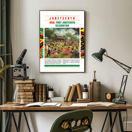 Juneteenth Celebration: A Cultural or Heritage Poster