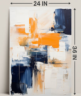 Abstract Color Harmony Abstract Poster