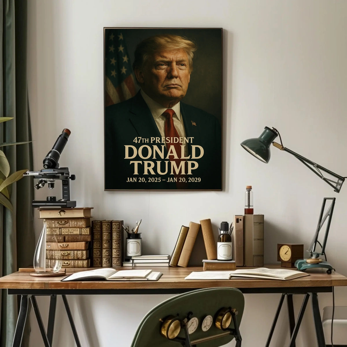 Donald Trump 47th President Poster