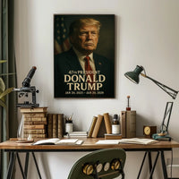 Donald Trump 47th President Poster