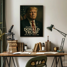 Donald Trump 47th President Poster