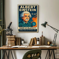 Albert Einstein Nobel Prize In Physics Poster