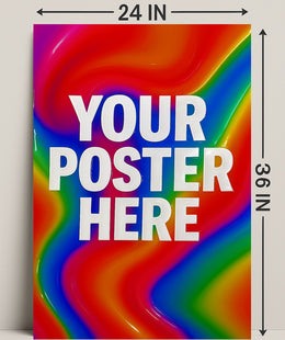 Vibrant Design Template Poster PosterGoat