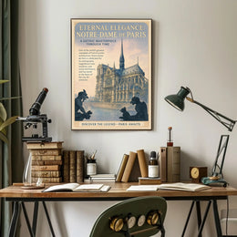 Eternal Elegance: Notre-Dame de Paris Poster PosterGoat