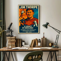 Jim Thorpe A Legacy of Excellence Poster