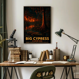Big Cypress Florida Swamp Preserve Poster