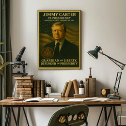 Jimmy Carter Presidential Portrait Political or Propaganda Poster