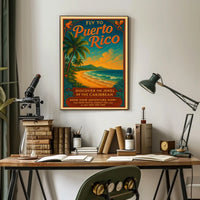 Discover The Jewel Of The Caribbean Poster