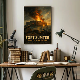 Fort Sumter The Dawn Of The Civil War Poster
