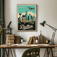 Visit Dallas, Texas Poster