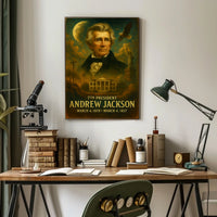 Andrew Jackson Patriotic Neoclassical Realism Poster