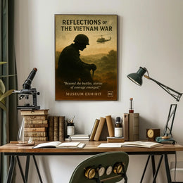 Reflections of the Vietnam War Poster Art Print