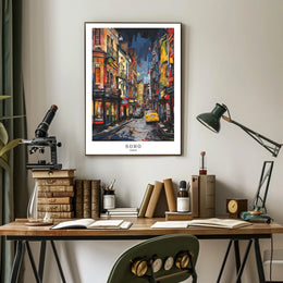 Soho, London Poster
