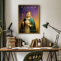 St. Ethelreda The Resilient Queen Poster