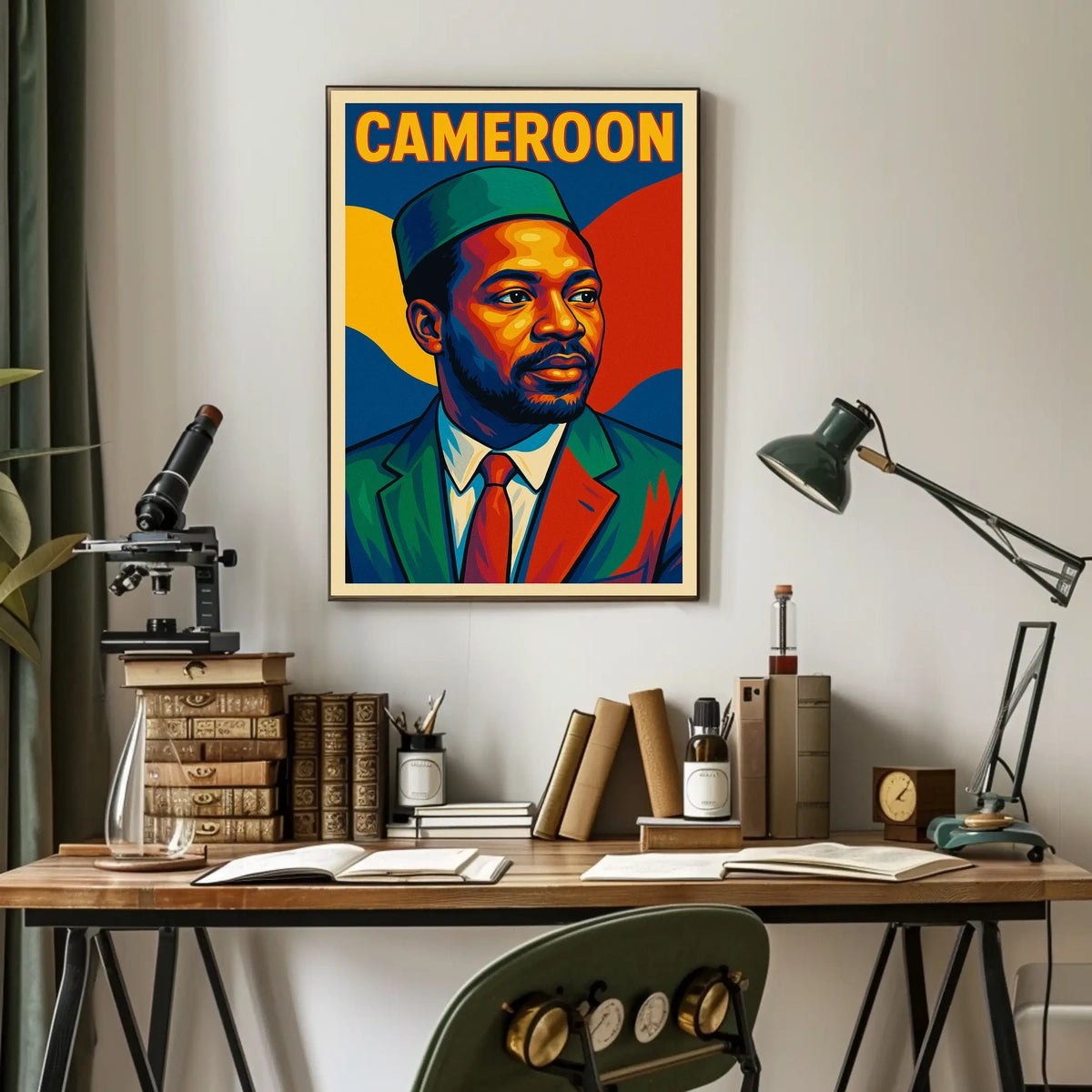 Cameroon Tribute Poster