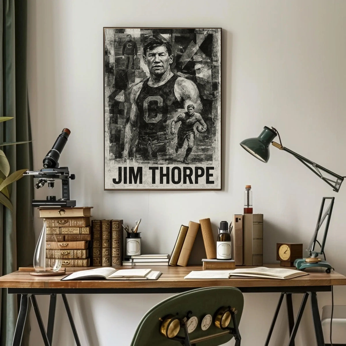 Jim Thorpe Athletic Legend Poster