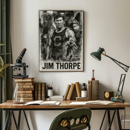 Jim Thorpe Athletic Legend Poster