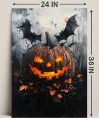 Spooky Jack-O-Lantern Poster