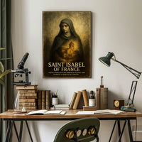 Saint Isabel Of France Poster
