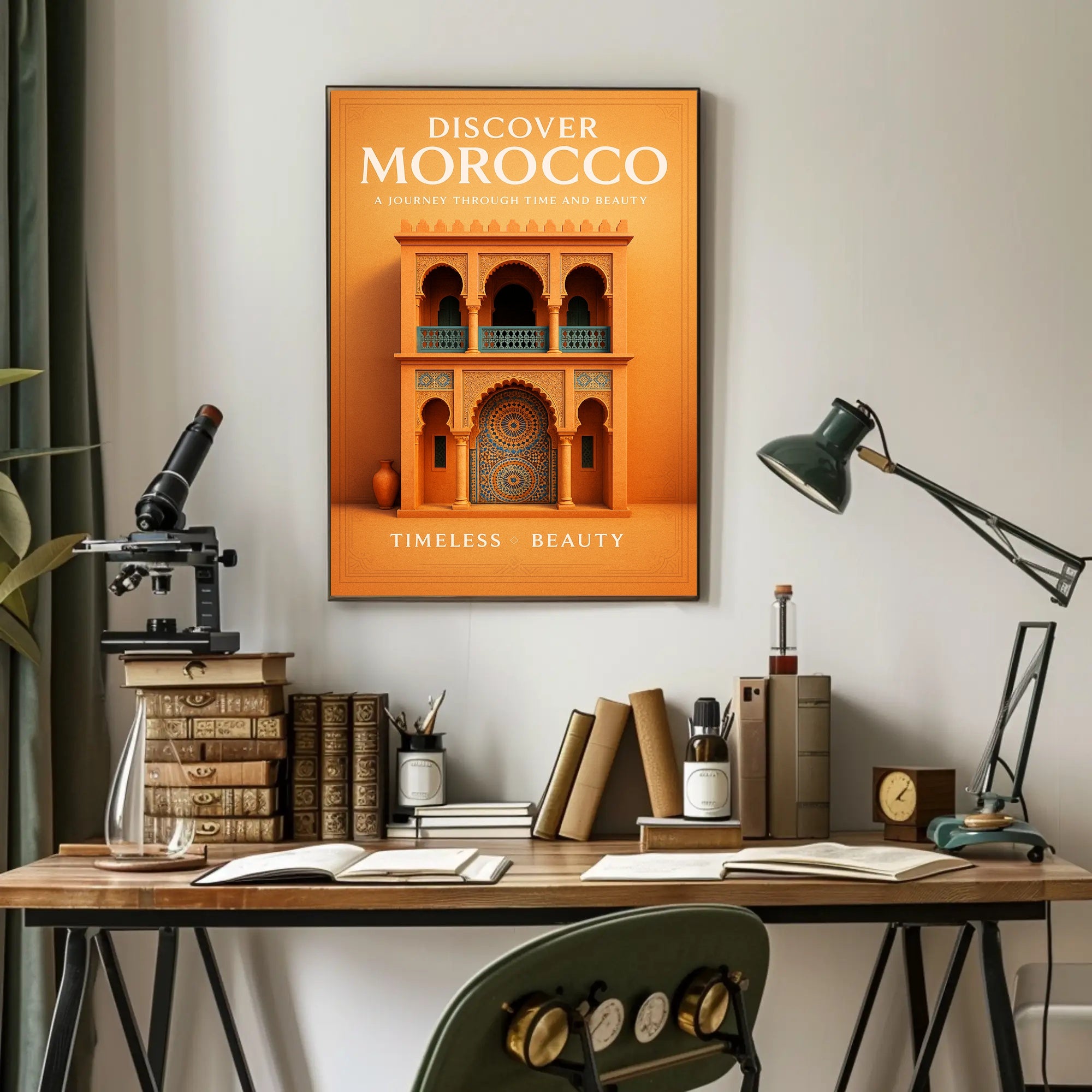 Discover Morocco Poster PosterGoat