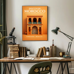 Discover Morocco Poster PosterGoat