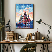 Saint Basil's Architectural Beauty Cultural or Heritage Poster