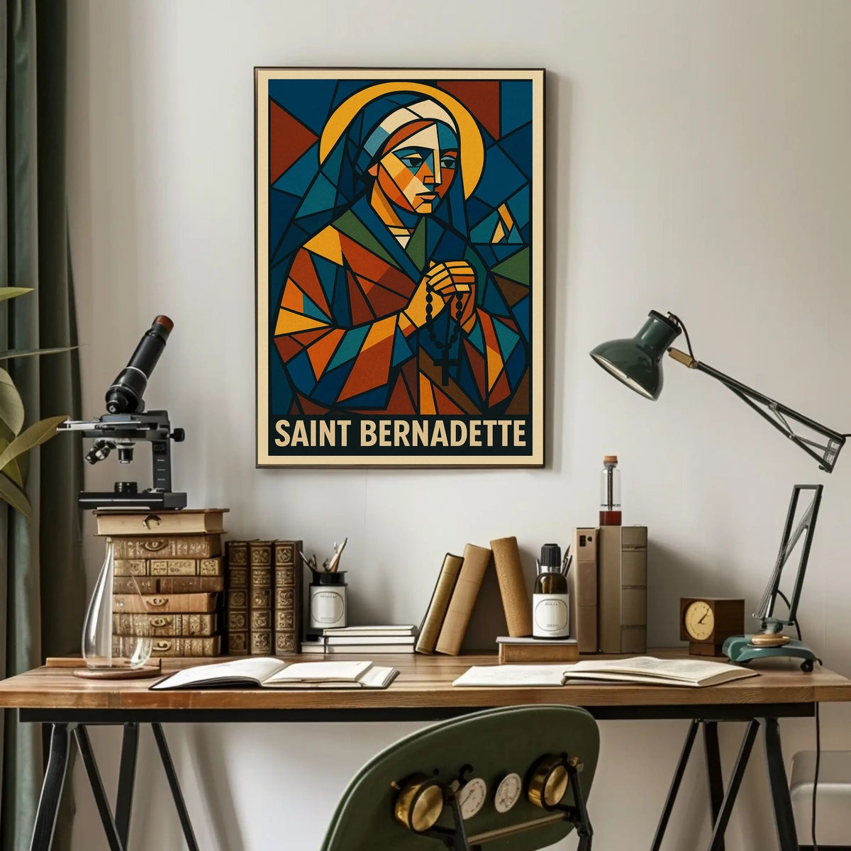 Saint Bernadette Poster