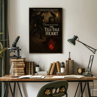 Edgar Allan Poe The Tell-Tale Heart Artistic Poster