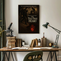 Edgar Allan Poe The Tell-Tale Heart Artistic Poster