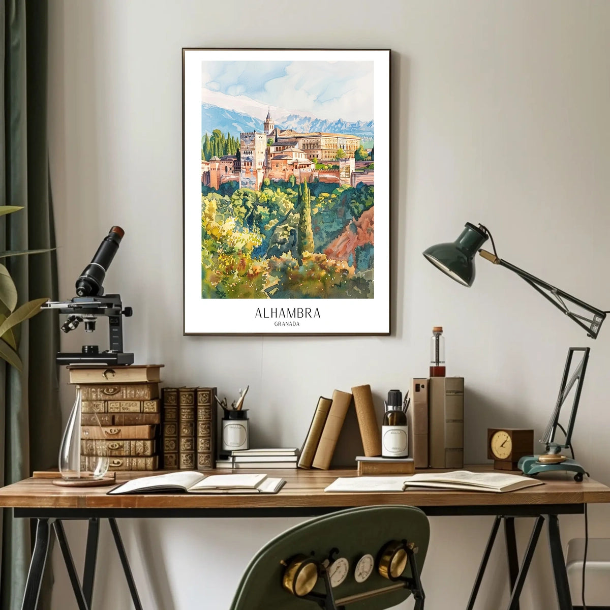 Alhambra Granada Poster