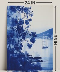 Serene Coastal Escape Poster