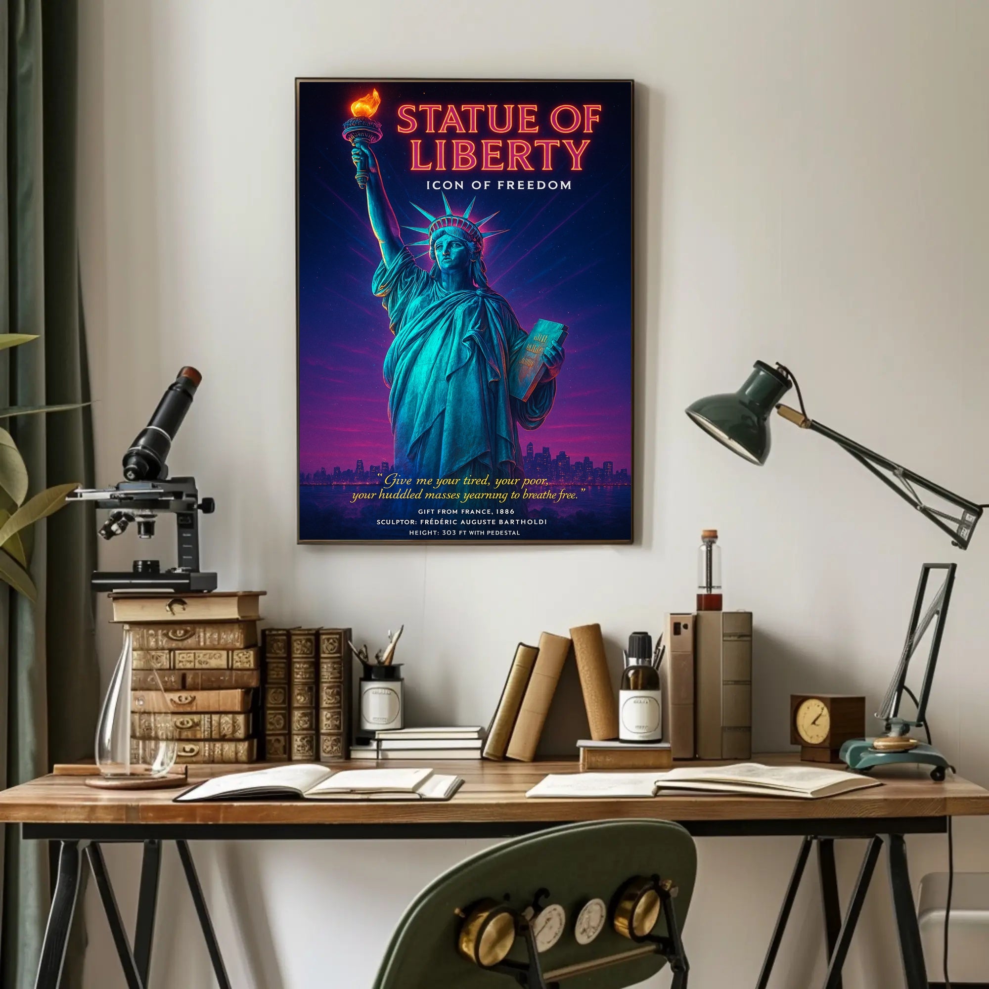 Statue of Liberty Historic Symbol Cultural or Heritage Poster PosterGoat