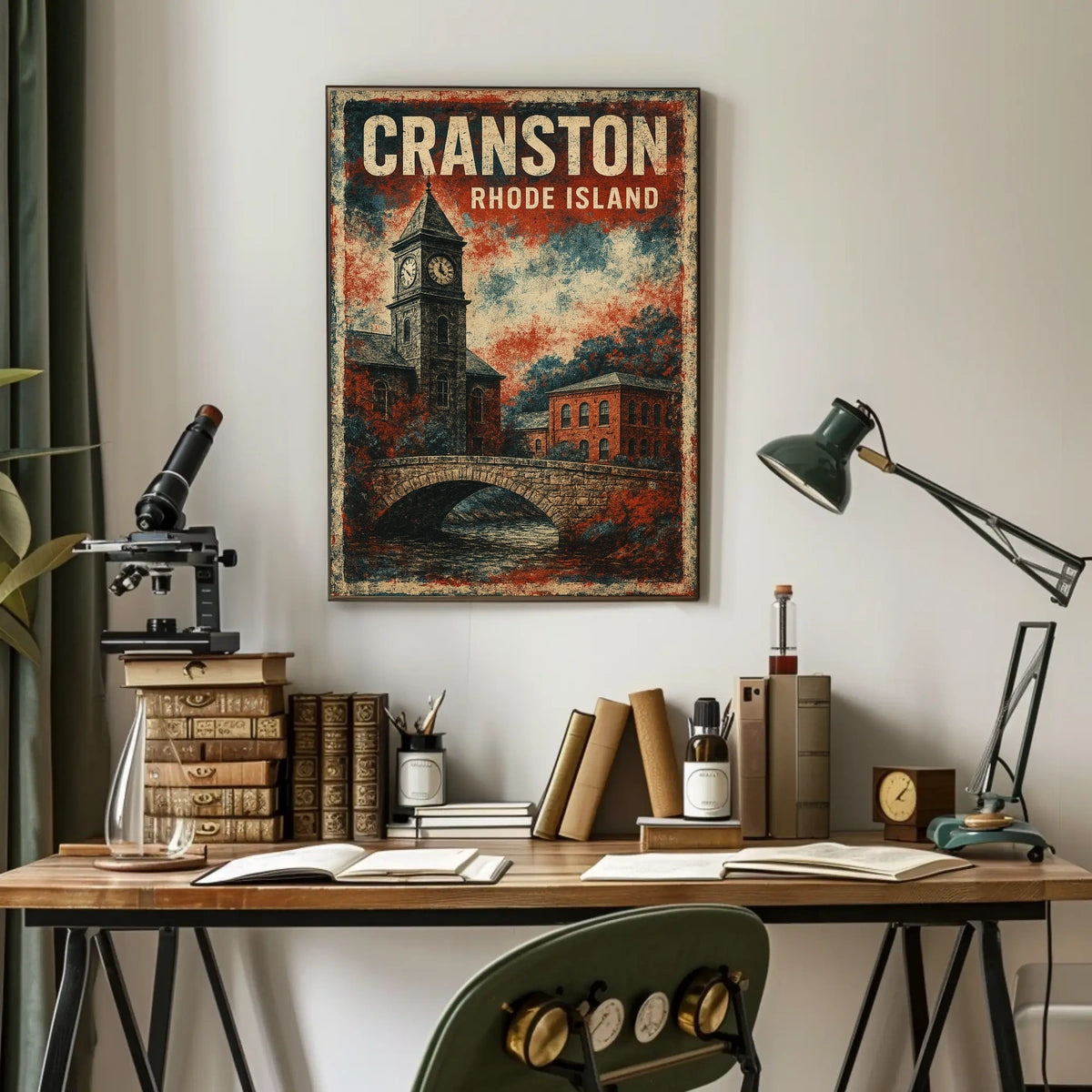 Cranston, Rhode Island Poster