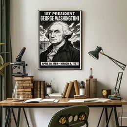 George Washington 1St President Poster