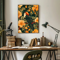 Tropical Elegance Wall Art Print for Decor