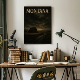 Montana Landscape Poster