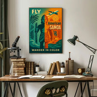 Explore American Samoa Vibrant Travel Poster PosterGoat