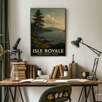 Isle Royale Scenic Wanderlust Poster