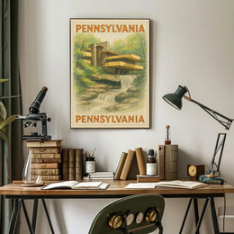 Pennsylvania Architectural Marvel Poster