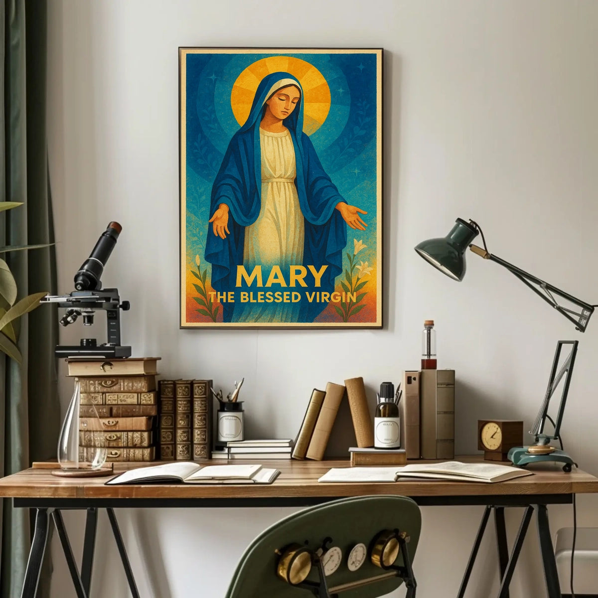 Mary The Blessed Virgin Poster