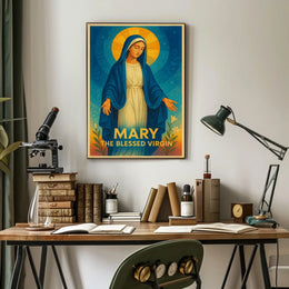 Mary The Blessed Virgin Poster