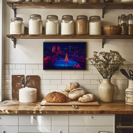 Winter Wonderland in Oslo Poster